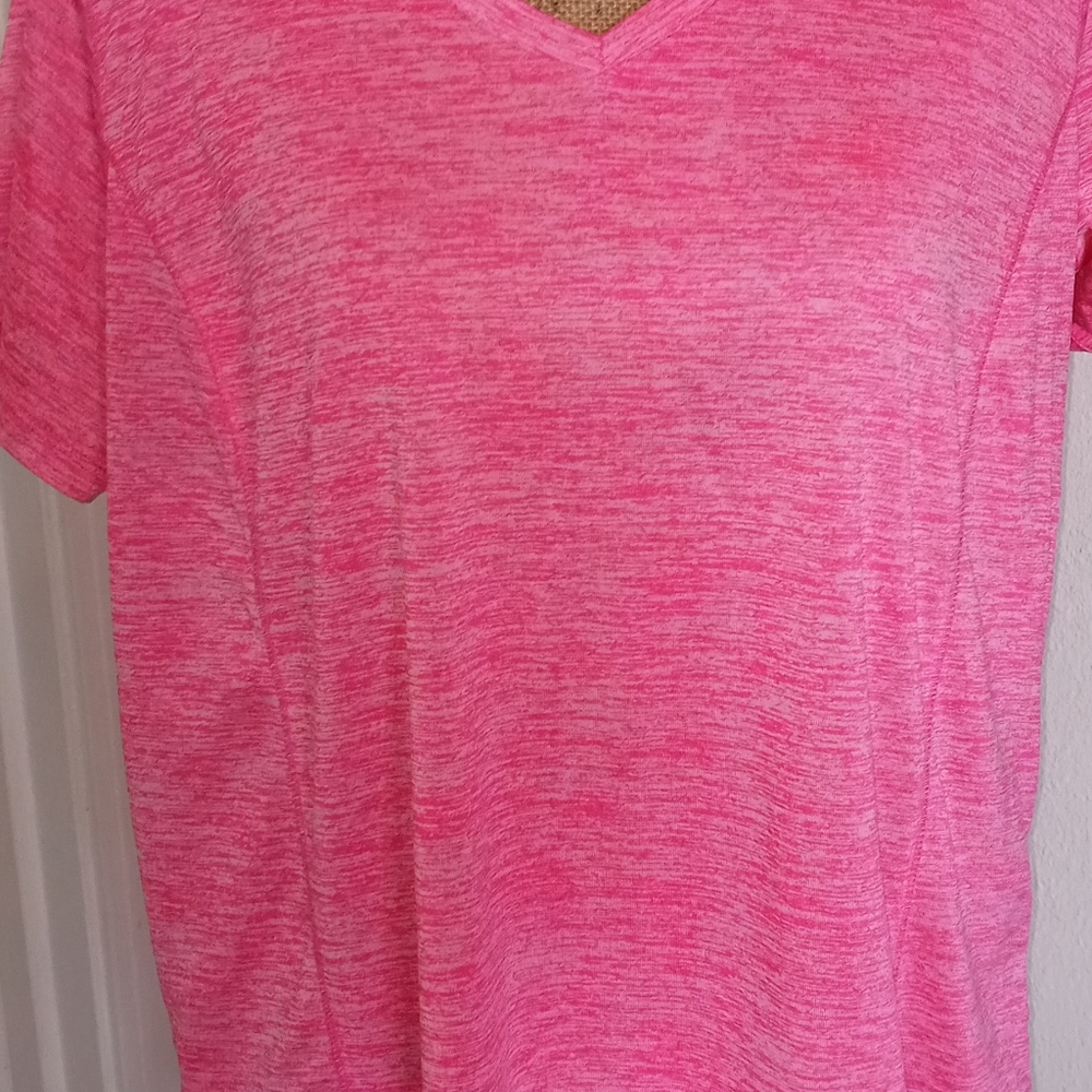 Pink work out shirt